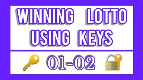 31 unlock lotto keys|31 NEW Unlocking KEY .